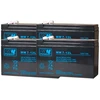 Apcrbc54 rbc 54 #54 akumuliatorių rinkinys ups apc baterijų paketas 4x mw 7-12l