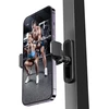 Apps2car magnetinis telefono laikiklis sporto salei, 360° reguliuojamas Mag-safe laikiklis, magnetinis telefono laikiklis golfui, suderinamas su 4,7–6,5 colių išmaniaisiais telefonais, lydinio pagrindas ir jungtis, juodas