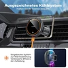 Apps2car Qi2 15w Magsafe telefono laikiklis automobiliui su įkrovimo funkcija, mobiliojo telefono laikiklis automobiliui, ventiliacinis belaidis automobilinis telefono laikiklis, magnetinis belaidis įkroviklis automobiliui, indukcinis įkrovimas