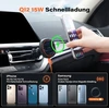 Apps2car Qi2 15w Magsafe telefono laikiklis automobiliui su įkrovimo funkcija, mobiliojo telefono laikiklis automobiliui, ventiliacinis belaidis automobilinis telefono laikiklis, magnetinis belaidis įkroviklis automobiliui, indukcinis įkrovimas