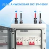 Apsauga nuo viršįtampių Dc, 1000 V 32 A Dc grandinės pertraukiklis fotovoltinis saulės modulio Dc grandinės pertraukiklis apsauga nuo žaibo įžeminimo Dc izoliatorius jungiklis su saulės kištuku įžeminimo kabeliu, Ip65 (2 į 2 iš)
