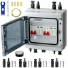Apsauga nuo viršįtampių pv dc izoliatoriaus jungiklis apsauga nuo žaibo grandinės pertraukiklis 2 stygų 1000v dc 40a 20-40ka generatoriaus jungties dėžutė ip65 vandeniui atspari saulės jungties dėžutė, skirta fotovoltams (1000v)