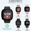Apsauginis dėklas Fitbit Versa 4/sense 2 (4 vnt.)