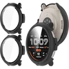 Apsauginis dėklas su ekrano apsauga Amazfit Active 2, 2 vnt. juodas