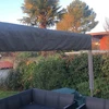 Apsauginis uždangalas markizėms, atsparus Uv spinduliams, lietui, vandeniui, sniegui, su virvele, sieninė markizės brezentas, mobiliai markizei, sandėliavimui žiemą, sodui ir terasai (4 m, juodas)