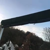 Apsauginis uždangalas markizėms, atsparus Uv spinduliams, lietui, vandeniui, sniegui, su virvele, sieninė markizės brezentas, mobiliai markizei, sandėliavimui žiemą, sodui ir terasai (4 m, juodas)