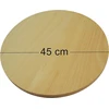 Apskrita picos lenta medinė lenta pjaustymo serviravimo picai masyvi mediena 45 cm