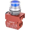 Apšviestas mygtukas C2pif-bl 24v Led mėlynas (1no; fi 22mm)