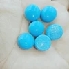 Apvalios mini jade mozaikos plytelės 12 mm 500g apvalūs stiklo mozaikos gabalėliai amatams gėlių vazonams vazoms puodeliams sodo dekoravimui mozaikos gamybai (sky mėlynas)