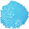 Apvalios mini jade mozaikos plytelės 12 mm 500g apvalūs stiklo mozaikos gabalėliai amatams gėlių vazonams vazoms puodeliams sodo dekoravimui mozaikos gamybai (sky mėlynas)