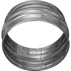 Apvalūs 200 mm skersmens vamzdžių sujungimai - metalinis ventiliacijos kanalo jungtis - ventiliacijos prailginimas - galvanizuoto metalo vamzdžių jungtis - džiovyklės ventiliacijos jungtis