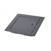 Aqbau Grafitinės metalinės revizinės durelės su sklende 60x60cm