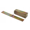 Aqbau Statybinis vyris dėžei, baldams 50 x 350 mm geltonas cinkas (10 vnt.)