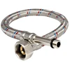 Aqbau vandens žarna su nerūdijančio plieno pynimu, 1/2″, 30 cm