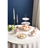 Arbata vienam, arbatinuko puodelio rinkinys, shabby chic flora, paukštis, rožė, drugelis, porcelianinė dovanų dėžutė (rožinė)