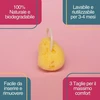 Arielle menstruacinė kempinė – alternatyva tamponams ir taurei: natūralus vidinis įdėklas, plaunama ir daugkartinio naudojimo su dėžute, 2 kempinės ir perkarbonatas higienai (s)