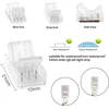 Aroidful 10 dalių led jungtis 3 kontaktų 10 mm led juostos greita jungtis prailginimo laidams ir juostoms sujungti su atsuktuvu