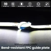 Arotelicht cob led juosta 10 m 24 v šaltai balta 6000 k cob led juosta pritemdoma didelio tankio šviesa 320 led/m ip20 miegamajam virtuvei namų interjero dekoravimui maitinimo šaltinis neįtrauktas