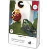 Art & Fun Rinkinys "puoštos Paukštelės" su blizgučiais, 2 vnt., 5 cm