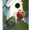 Art & Fun Rinkinys "puoštos Paukštelės" su blizgučiais, 2 vnt., 5 cm