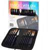 Art Set Pędzlių rinkinys 10 vnt + Mentele + Dėklas