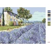 Artberry Paveikslas pagal skaičius – Levandų laukas I 40 x 50 cm su rėmu (jau įtemptas)