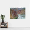 Artery8 Claude Monet Slėnio prie Kruzo pilka diena Xl didelis plakatas (8 dalys) kriauklė