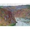 Artery8 Claude Monet Slėnio prie Kruzo pilka diena Xl didelis plakatas (8 dalys) kriauklė