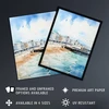 Artfabrics Vandens spalvos tapyba "brighton Beach" – didelis sienos meno plakatas