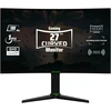 Aryond A27 V2 lenktas žaidimų monitorius, 27 colių 180hz lenktas Qhd (2560 x 1440) ekranas, 1ms reakcijos laikas, Hdr 10 Ratio Freesync ir G-sync 119.9% Srgb, Pc ekranas, Hdmi jungtis