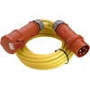 As - Schwabe didelės srovės ilginamasis laidas 10 m K35 At-n07v3v3-f 5g4 - 400v/32a/6h/apie 22kw - statybų aikštelė, sodas - 5 kontaktų tvirtas Cee ilginamasis laidas, skirtas naudoti lauke - Ip44 - pagaminta Vokietijoje, 60705