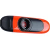 Asixxsix kazoo 11cm profesionalus elektrinis kazoo mažas nešiojamas kazoo rinkinys, lengvai naudojamas profesionalus kazoo su garso nuėmimu, 5 kazoo membranos gitarai, ukulele (oranžinis)