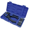 Astro Tools 1455 rankinis kniedžių įsukimo įrankių rinkinys - metrinis ir sae su kniedės varžtu, įvairių spalvų