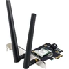 Asus Pce-ax1800 tinklo plokštė (ax1800 dviejų dažnių Pci-e Wifi 6 (802.11ax) Bluetooth 5.2, Wpa3 tinklo saugumas, Ofdma ir Mu-mimo
