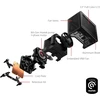 Asus rog ryujin iii 360 all-in-one skystas cpu aušintuvas (3,5 colio lcd, asetek 8-os kartos siurblys, 3 x noctua 2000 pwm 120 mm radiatoriaus ventiliatoriai, juodas)