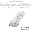 Asus Tuf Gaming 1000w Gold maitinimo blokas, Atx 3.1, Pcie 5.1, baltas