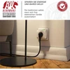 Atgalinės atskaitos laikmačio lizdas - laikmačio jungiklis - lizdo laikmatis - mechaninis laikmatis - energiją taupantis lizdas - ventiliatoriaus šildytuvui - 240 v - 3840 w - energiją taupantis - baltas