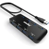 Atolla usb 3.0 šakotuvas su maitinimo juosta, duomenų šakotuvas, 4 prievadai, itin plonas, su 60 cm ilgio prailginimo laidu ir indikatoriaus lemputėmis vienam maitinimo jungikliui
