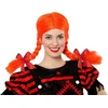 Atosa 39895 animacinis perukas oranžinis su kasomis unisex - suaugusiems