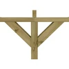 Atremiama pergolė, 2x4x2,2m, mediena