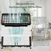 Atsarginiai filtrai siurbliams siemens q5.0 extremesilencepower vsq5x1230, 1x hepa filtras + 1x variklio filtras, suderinami su siurbliais siemens vz154hfb / vz02msf / vsq5x12m1