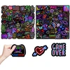Atspari vandeniui lipdukų graffiti neon rinkinys, 100 vienetų atsparių vandeniui vinilinių šaunių graffiti stiliaus lipdukų nešiojamiems kompiuteriams, vandens buteliams, scrapbooking'ui, mobiliesiems telefonams, riedlentėms