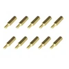 Atstumas M3 L=45mm, žalvaris, 5 vnt.