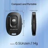 Atumtek kameros laikmatis, skirtas iphone ir android išmaniesiems telefonams (2 vnt.) belaidis nuotolinio valdymo pultas nuotraukoms ir vaizdo įrašams (bluetooth 5.2) su riešo dirželiu – juodas ir baltas