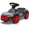 Audi collection 3202201000 Junior Quattro Rs Q e-tron illuminated Bobbycar vaikiška transporto priemonė, antracito/raudona, 71.5 x 29 x 37 cm