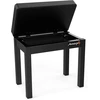 Audibax Kb200b suoliukas pianinui/klaviatūrai su saugojimo skyriumi