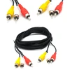 Audio/video Rca kabelis 1.5m, 3xrca (vyras-vyras), juodas