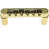 Auksinis "tune-o-matic" gitaros tiltelis su voleliniais balneliais