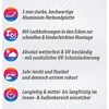 Aukštos kokybės aliuminio dibond ženklas su Uv apsaugine danga "bitte hier keine Bartender!" 300 x 200 mm stačiakampis | Parkavimo draudimas | Dviračių draudimas |
