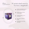 Aura vaivorykštinė žvakė stiklinėje - levandų aromatas, 32 valandų degimo laikas, parafino vaškas, žvakė 170 g, dovanojimo žvakė, malonus ir atpalaiduojantis levandų aromatas